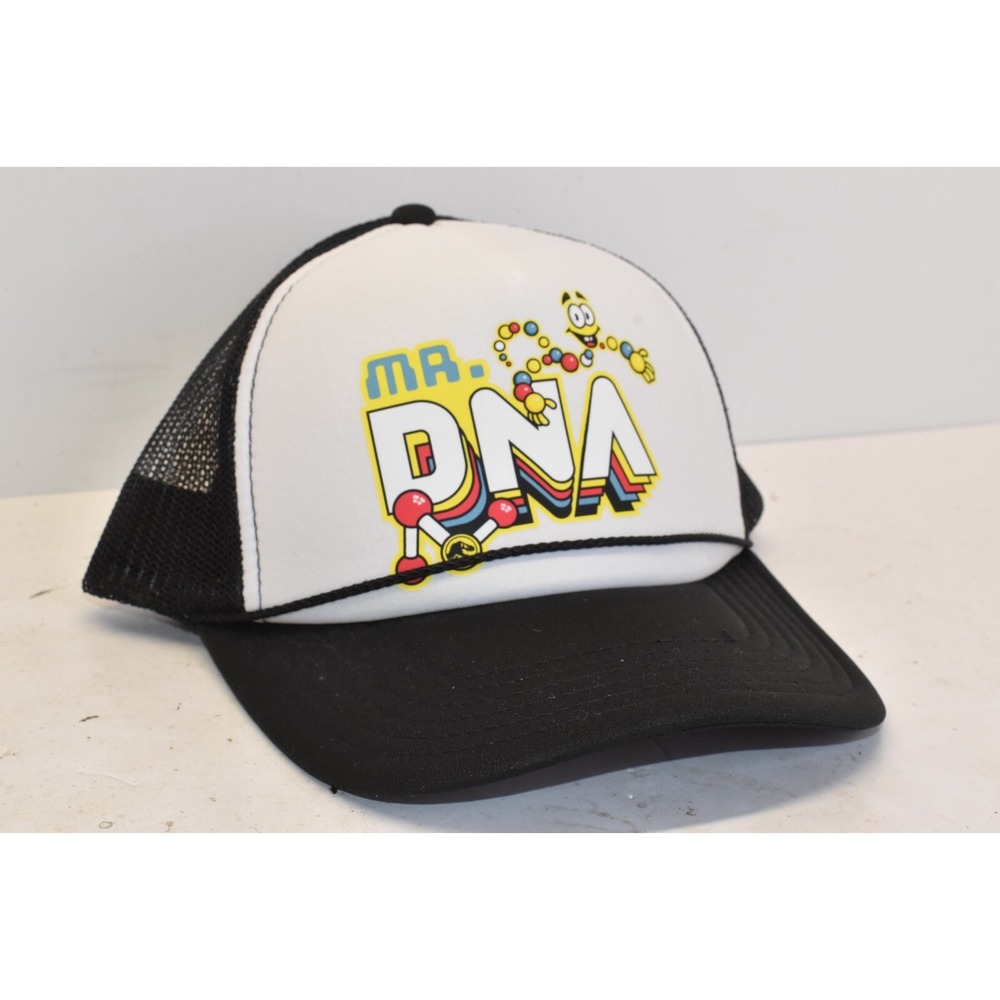 Universal Studios Jurassic World Mr. DNA Trucker Style Snapback Hat New (CA1)